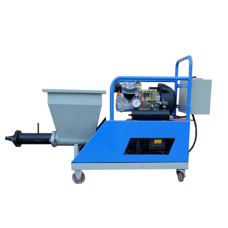 Cement mortar spraying machine